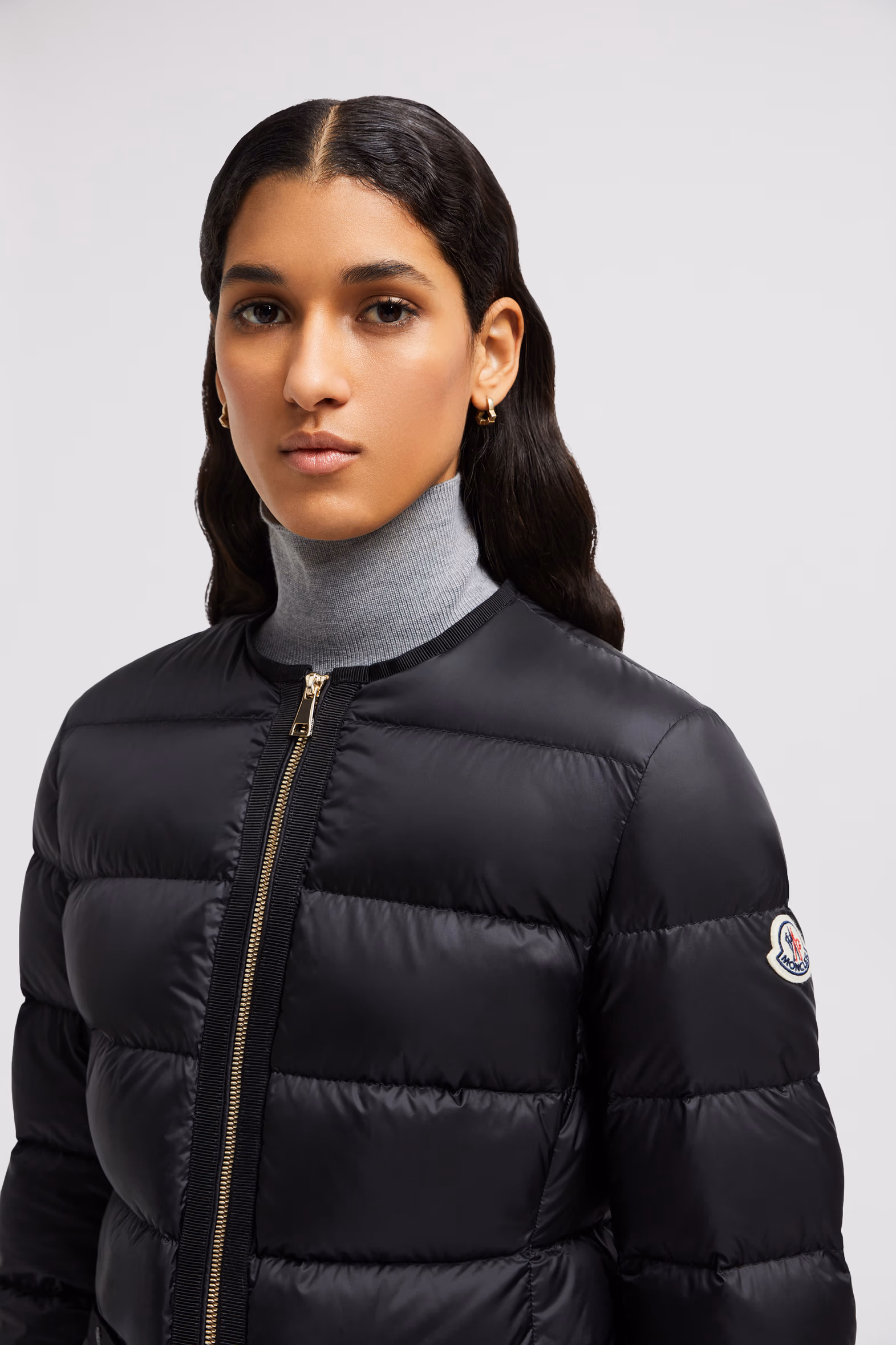 Laurine Short Down Jacket Women Black Moncler 4